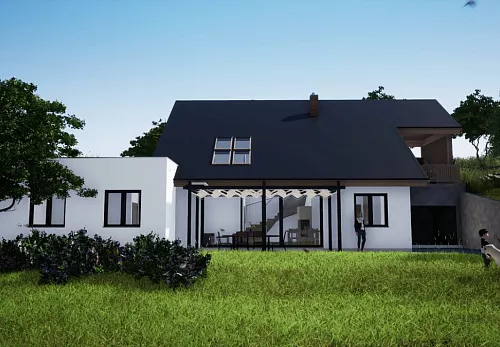 Rodinné domy Projekt rodinného domu Zlín – Mladcová