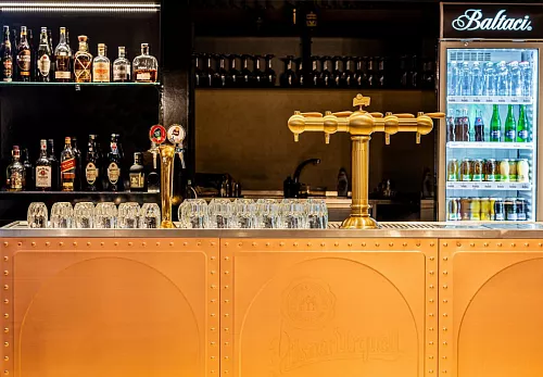 Interiéry Projekt výčepního pultu a baru restaurace