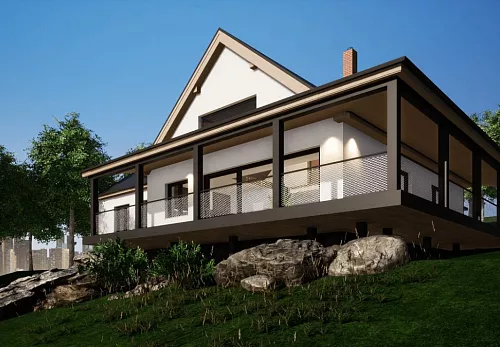 Rodinné domy Projekt rodinného domu ve Zlíně