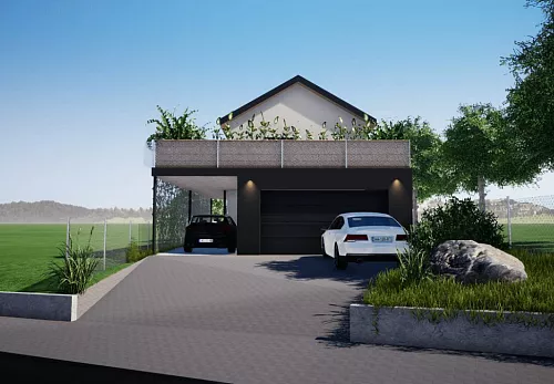 Rodinné domy Projekt rodinného domu v Pohořelicích