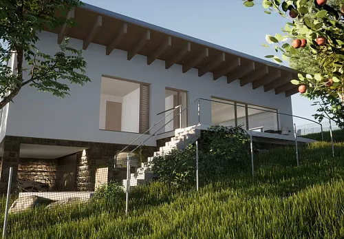 Rodinné domy Projekt rodinného domu v Bělově