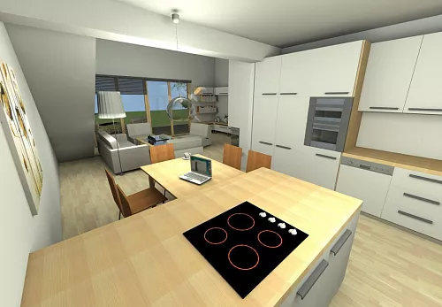 Rodinné domy Projekt rodinného domu v Újezdě