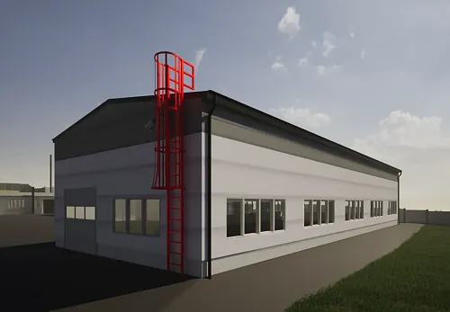 Průmyslové stavby Novostavba skladové haly, Napajedla