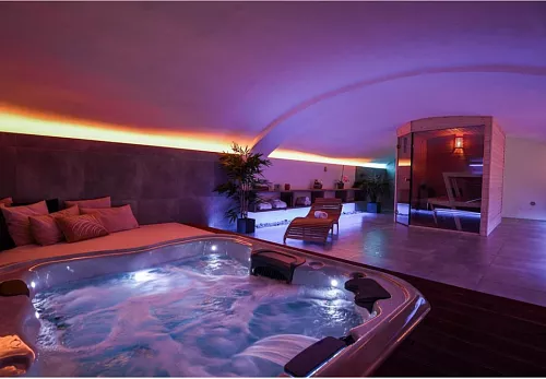 Interiéry Projekt wellness centra UPPER SPA Brno