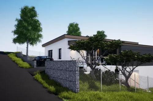 Projekt rodinného domu v Březnici u Zlína