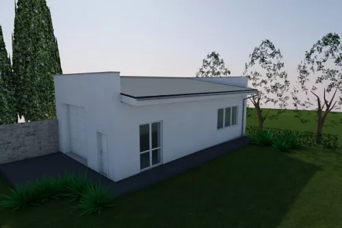 Projekt garáže v Napajedlích