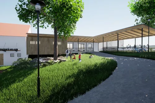 Projekt kulturně-společenského areálu Bělov